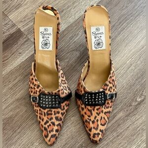 Summer Rio Animal Patterned Heels